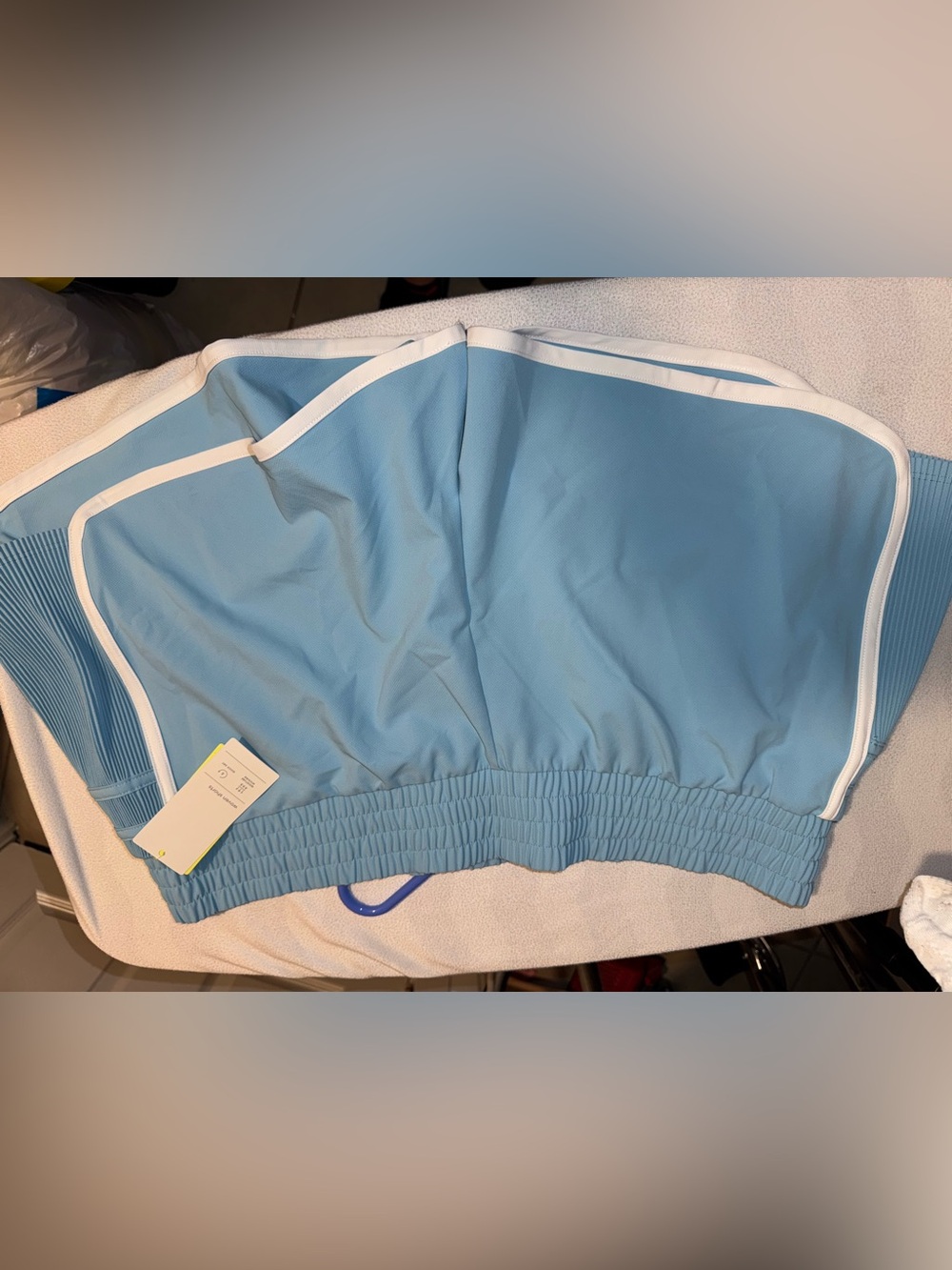 all in motion Light Blue Kids Sweatpants with White Trim